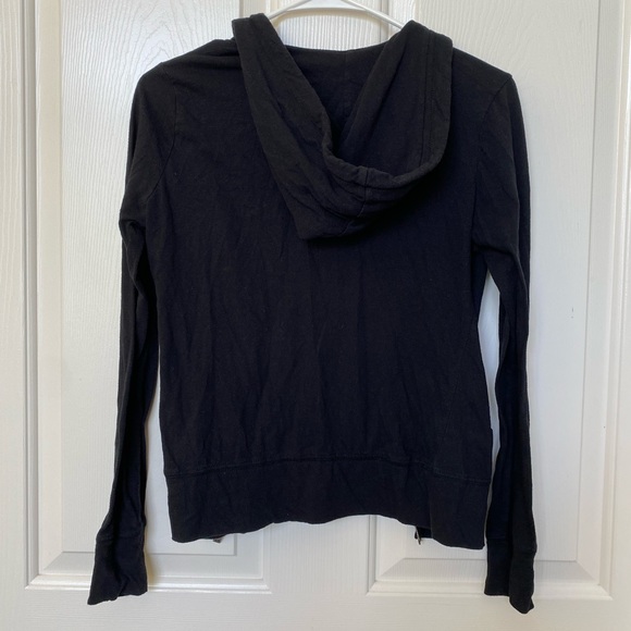 black zip up jacket - Picture 2 of 2